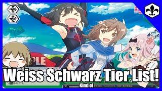 Making a Weiss Schwarz Tier List! ... Kind of