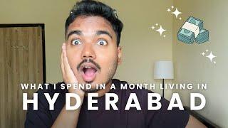 What it costs to live in Hyderabad | How Much I Spend in a Month | Pulkit Srivastava