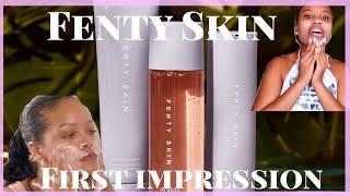 Real Fenty Skin First Impression I Does It Really Remove Makeup?