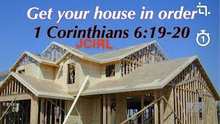 JCIRL: Get your House in order