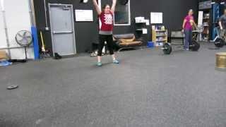 Andrea: 93lbs Clean and Jerk