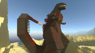 Shin Godzilla Addon MCPE in Minecraft PE - MMCRAFT TV
