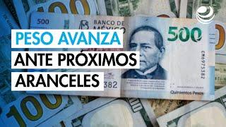 Peso mexicano avanza un día antes de la fecha prevista para los aranceles de EU