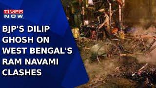 Ram Navami Clashes In West Bengal | BJP's Dilip Ghosh Slams Mamata Banerjee | English News