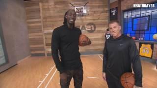 Area 21: Jason Williams Shows Kevin Garnett How to Do The Elbow Pass | 2.2.17 |