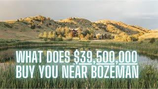 6,220 Acre Luxury Ranch Near Bozeman. Montana + Prime Fishing and Hunting