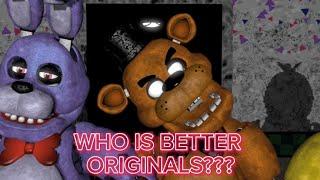 [FNAF] THE ORIGINALS VS THE TOYS