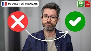 Vous ne parlez pas couramment français à cause de ça | Français COURANT. B1