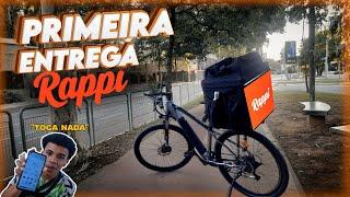PRIMEIRA ENTREGA NA RAPPI | DEU RUIM!!! | entregas de bike rappi