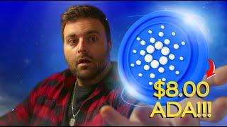 Cardano (ADA) $8 by 2025?  $304B Market Cap Prediction!