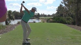 HARRIS ENGLISH 2013 DRIVER GOLF SWING - STRAIGHT DTL & SLOW MOTION  - 1080p HD