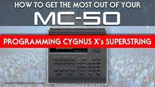 Roland MC-50 - Programming  Cygnus x's Superstring