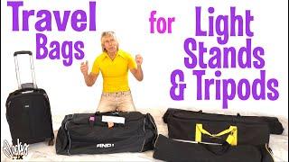 Light Stand Bags for Travel and how I pack my Camera Gear