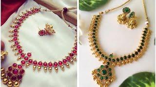 Traditional Attigai Designs Necklace South Indian Jewellery Traditional Gold Attigai Designs