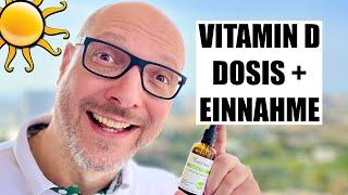 BESTE VITAMIN D EINNAHME | Dosis, Beispiel, Tipps & Uhrzeit | D3, K2 & Magnesium | Rohe Energie