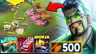WHEN DRAVEN HITS 500 AD AT 20 MINUTES, EVERY AUTO IS A ONE SHOT (28 KILLS IN 24 MIN)