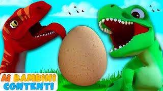 La canzone del Dinosauro | Canzoni per bambini | Ai Bambini Contenti