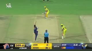 CSK Vs LSG Match Ms Dhoni Hit 2 Consecutive Sixes In Last Over The Greatest Finisher All Of Time