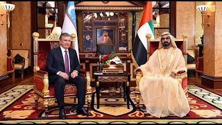 President of Uzbekistan Shavkat Mirziyoyev visited the Emirate of Dubai