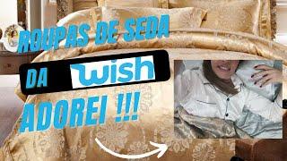 Roupas de seda da wish