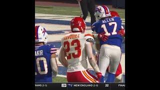 Josh Allen rushes for a 26-yard touchdown vs. Kansas City Chiefs