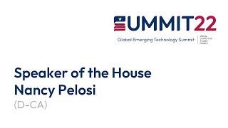 SCSP Global Emerging Technology Summit: Nancy Pelosi