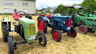 Kleines Oldtimertreffen in Höchstberg/Vulkaneifel - Eröffnung zum Skulpturen Wanderweg 23.06.2024