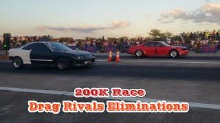 2JZ R33 Nissan Skyline GTR  vs  AWD K24 Turbo Honda Integra | Motorsportja