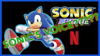 SONIC'S VOICE: How he could sound?