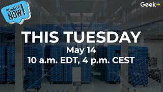 Geekplus Webinar: One Software Platform, Multiple Solutions THIS Tuesday