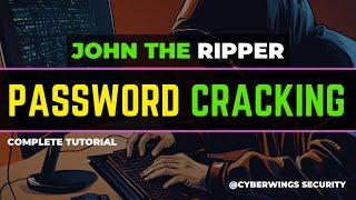 Password Cracking with John the Ripper | Learn Cybersecurity |