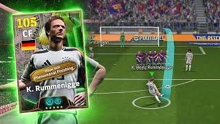 105 Rated Epic K. RUMMENIGGE Gameplay Review  Best CF Card in eFootball 2025 ?