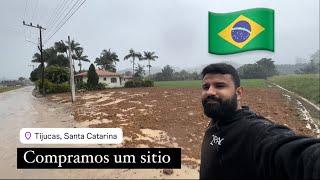 COMPRAMOS UM SÍTIO NO BRASIL 