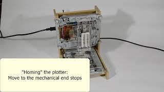 Micro Plotter Homing