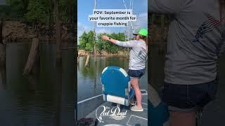 POV: #September is your favorite month for #crappiefishing | #CrappieNOW #TheReelDeal