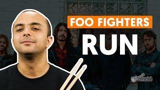 RUN - Foo Fighters (aula de bateria)