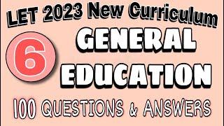 GENERAL EDUCATION PART 6 LET REVIEWER 2023 | Abrinica Calzado TV