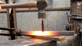 Blacksmithing Tips! Perfect Holes Every Time!