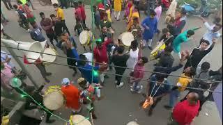 Nabadwip rash Festival 2021...#Lungi_Dance_Songs...Aarob Dhol Tasha .. Nabadwip Ariyan Club