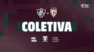 FLUTV - COLETIVA - FLUMINENSE 1 x 2 ATLETICO - GO - CAMPEONATO BRASILEIRO 2024