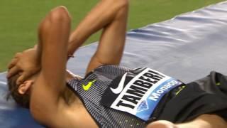 Diamond League, record e infortunio per Tamberi