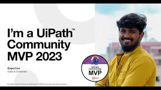 UiPath Community MVP 2023 | yellowgreys | YouTube