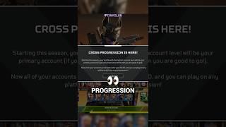 Cross Progression made me ALMOST lose my account  Apex Legends #shorts