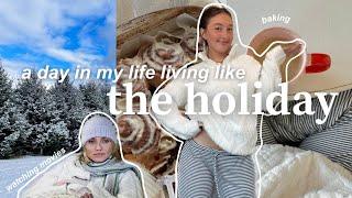 a day in my life living like the holiday | vlogmas day 13