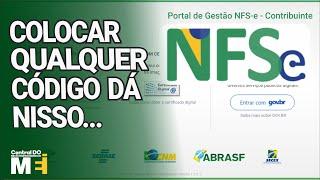 USAR QUALQUER CÓDIGO DE SERVIÇO DÁ NISSO... [NFS-e MEI 2023]