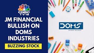 Doms Industries Sugres After JM Financial Issues A Buy Rating With Target Of ₹2,000 | CNBC TV18