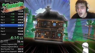 TERRARIA BUILDING A HOUSE SPEEDRUN ANY%