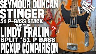 Seymour Duncan vs. Lindy Fralin - Battle of the '51 P Bass Pickups - LowEndLobster Tone Shootout