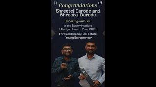 Shreetej Darode and Shreeraj Darode "Real Estate – Young Entrepreneur!"