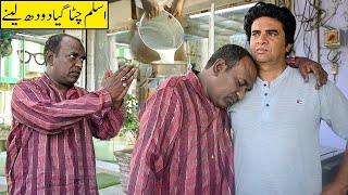 Aslam Chitta Standup Comedy At Milk Shop | New Funny Video  | Shahid Hashmi | apni team funny